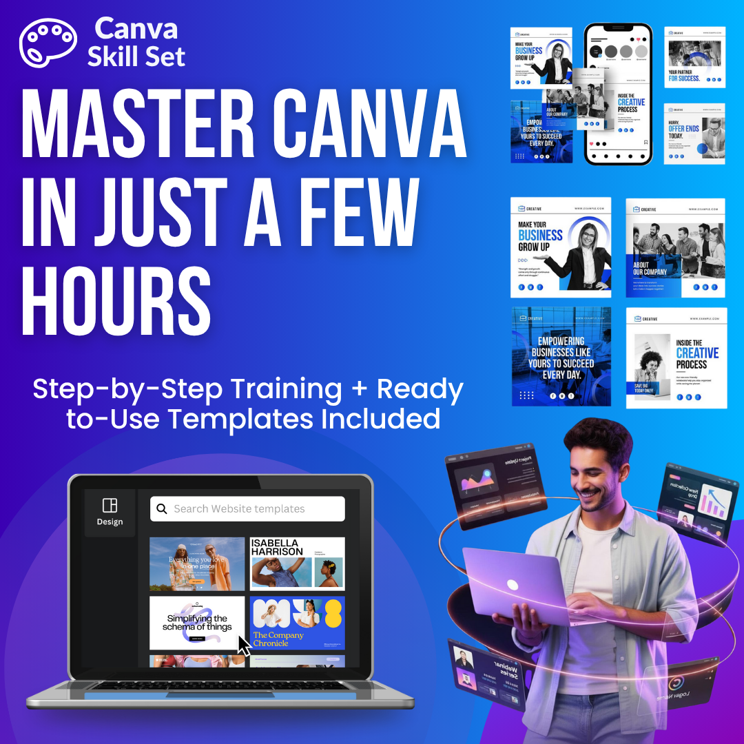 Canva Mastery: From Zero to Pro in Days!